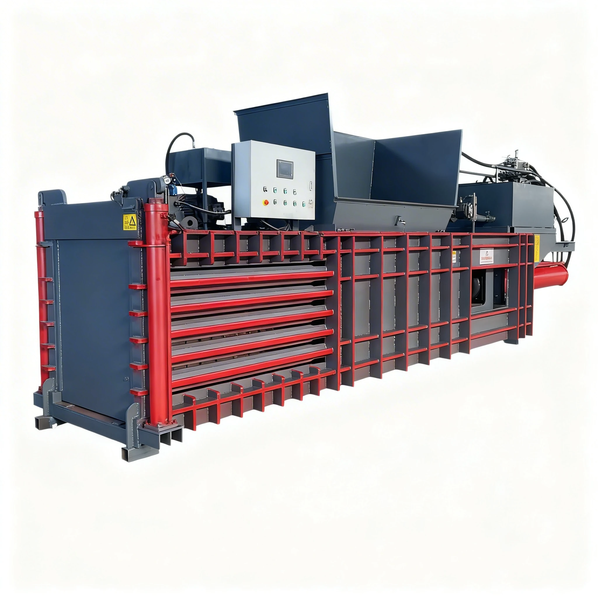 140T all steel horizontal baler High Pressure Waste Compression Machine