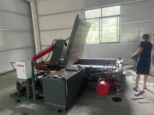 160T Scrap Metal Baler for Steel, Iron, Aluminum, Copper Scrap