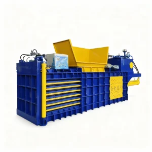 200T Scrap Metal Horizontal Baler High Pressure Waste Compression Machine