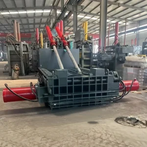 260T Scrap Metal Hydraulic Baler High Pressure Steel Scrap Briquetting