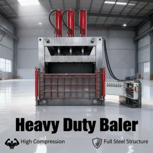 350T thick steel plate hydraulic baler High Quality Steel Material Structure