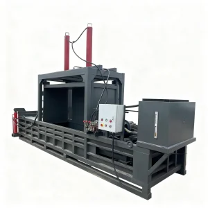 Straw hydraulic baler